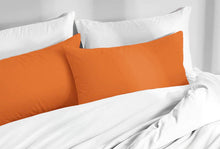 Carica l'immagine nel visualizzatore di Gallery, Coppia di federe a sacco tinta unita