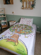 Carica l'immagine nel visualizzatore di Gallery, Copripiumone piazza e mezza Albero della musica 🎵 Pennuti Skizzati