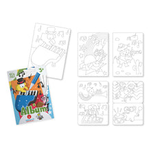 Carica l'immagine nel visualizzatore di Gallery, PROMO 2 Album Sabbiarelli Pennuti Skizzati + basket 12 penne di sabbia