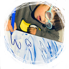 Carica l'immagine nel visualizzatore di Gallery, Copripiumone matrimoniali Cuori Blu đź’™ Susi Fois Art