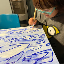 Carica l'immagine nel visualizzatore di Gallery, Copripiumone matrimoniali Cuori Blu đź’™ Susi Fois Art