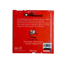 Carica l'immagine nel visualizzatore di Gallery, Libro 0/99 anni "I love differences - Essere differenti è normale." Pennuti Skizzati