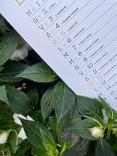 Carica l&#39;immagine nel visualizzatore di Gallery, Calendario Pennuti Skizzati da parete 27x54cm
