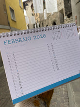 Carica l&#39;immagine nel visualizzatore di Gallery, Calendario da Tavolo Pennuti Skizzati 16x23 cm con spirale metallica
