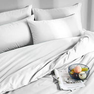 Coppia di federe a sacco tinta unita