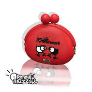 Portamonete in Silicone Pennuti Skizzati